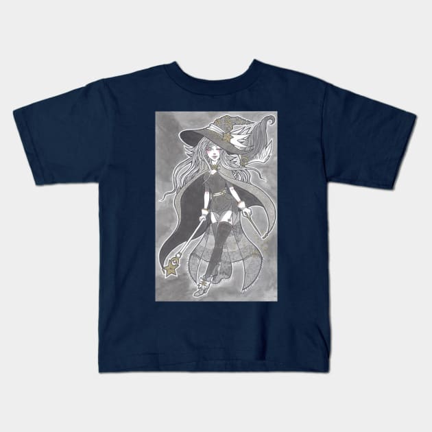 Witches and Magic Kids T-Shirt by Milliebeedoodles